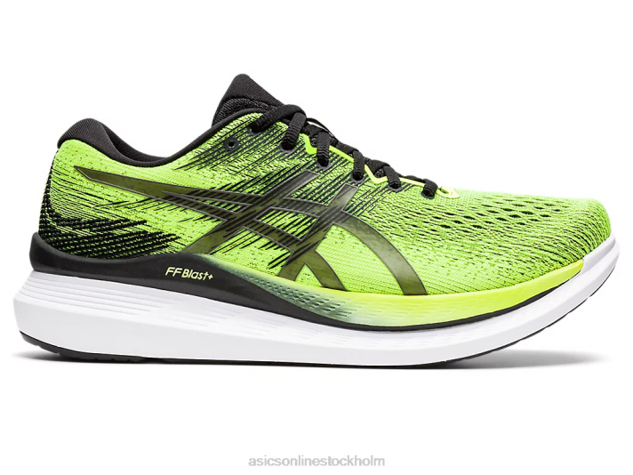 Asics glider 3 män D6D01137 fara grön/svart
