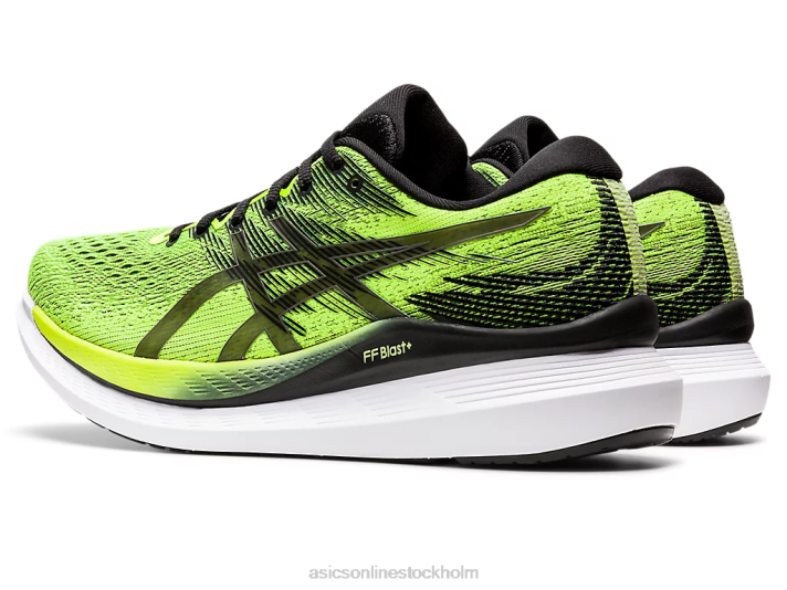 Asics glider 3 män D6D01137 fara grön/svart
