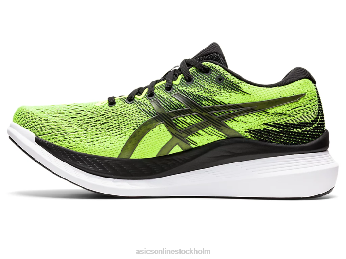Asics glider 3 män D6D01137 fara grön/svart