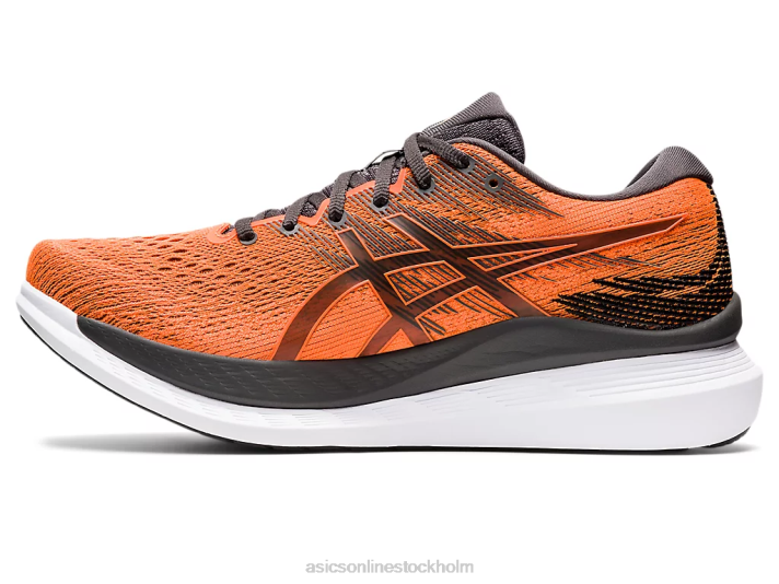 Asics glider 3 män D6D01142 chockerande orange/svart