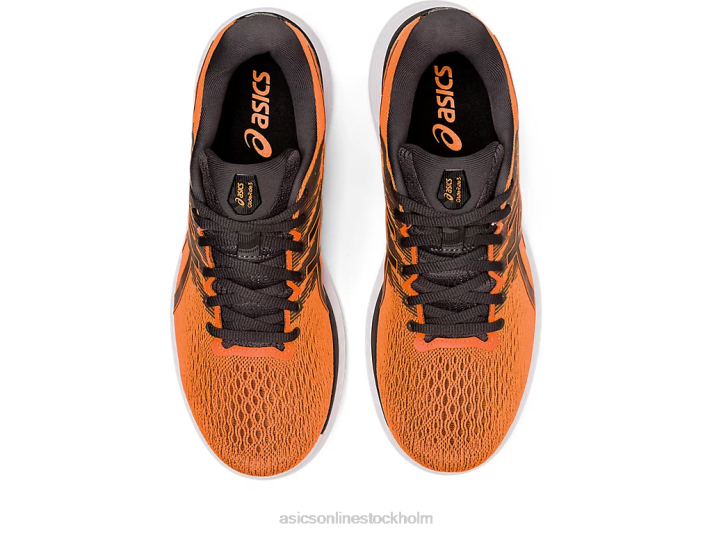 Asics glider 3 män D6D01142 chockerande orange/svart