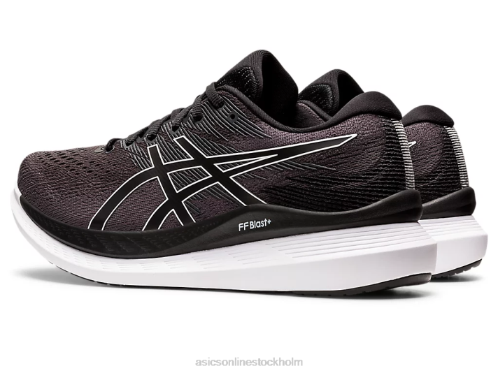 Asics glider 3 män D6D0616 svart vit