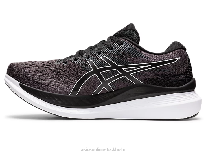 Asics glider 3 män D6D0616 svart vit