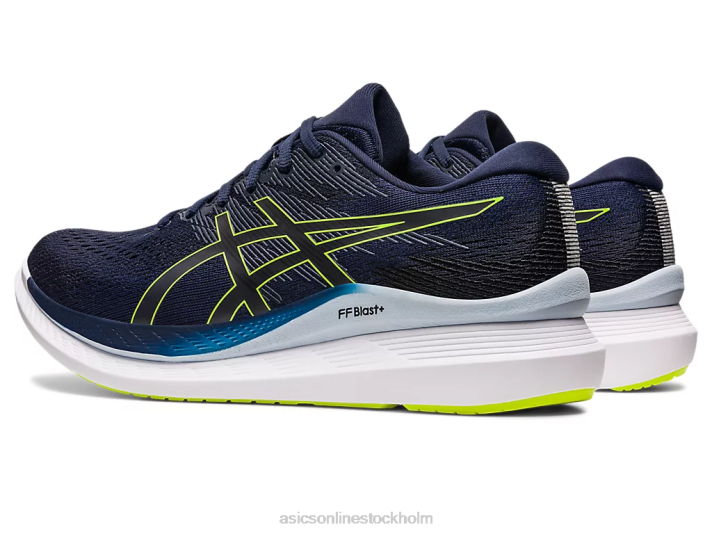 Asics glider 3 män D6D092 midnatt/svart