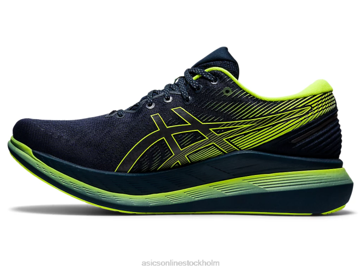 Asics glideride 2 lite-show män D6D01920 fransk blue/lite show