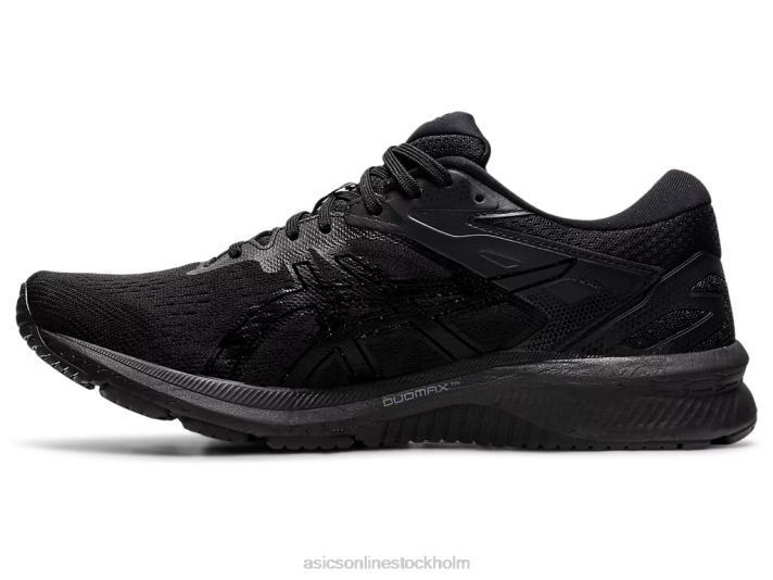 Asics gt-1000 10 extra bred män D6D01923 svart