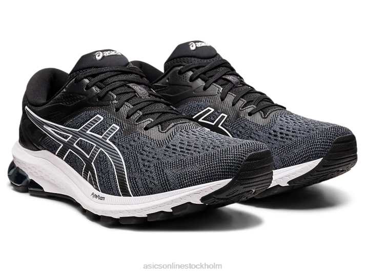 Asics gt-1000 10 män D6D01926 svart vit