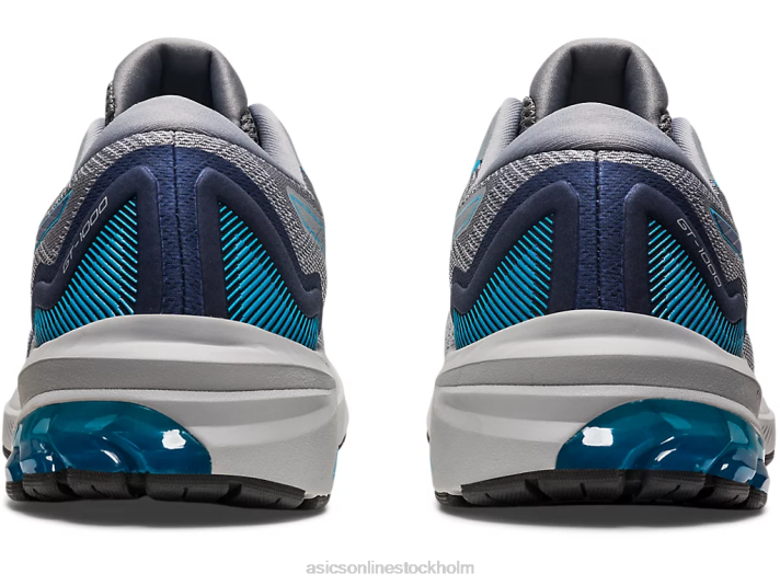 Asics gt-1000 11 män D6D0101 piemontegrå/indigoblå