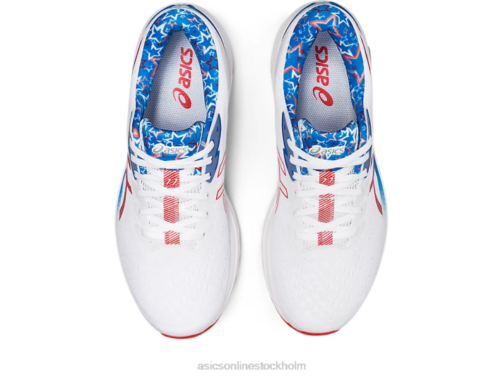 Asics gt-1000 11 män D6D01278 vit/elektrisk röd