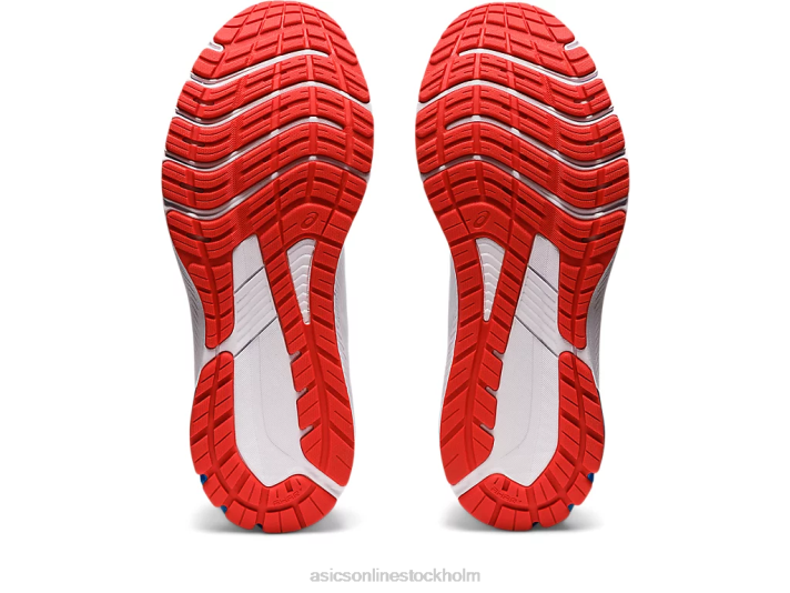 Asics gt-1000 11 män D6D01278 vit/elektrisk röd