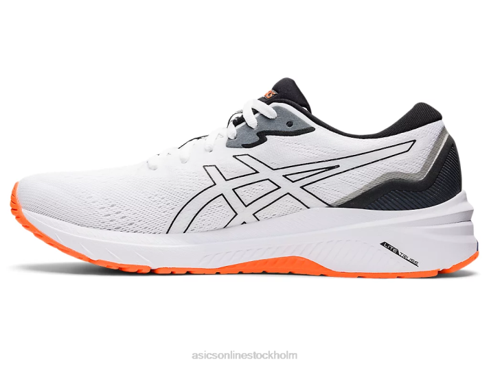 Asics gt-1000 11 män D6D01282 vit/blå harmoni