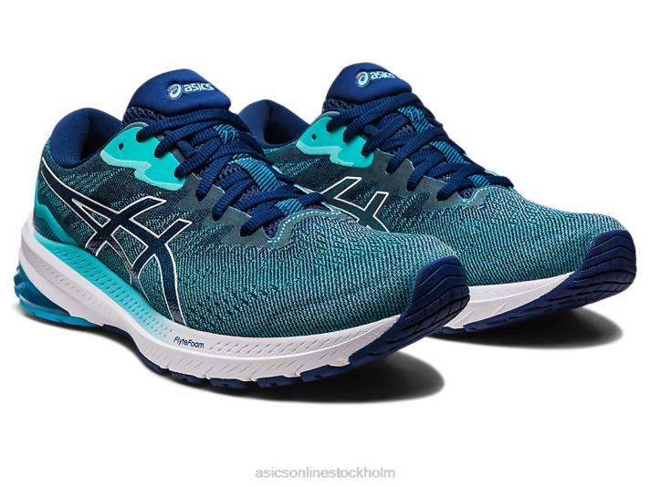 Asics gt-1000 11 män D6D0559 is mynta/godsblå