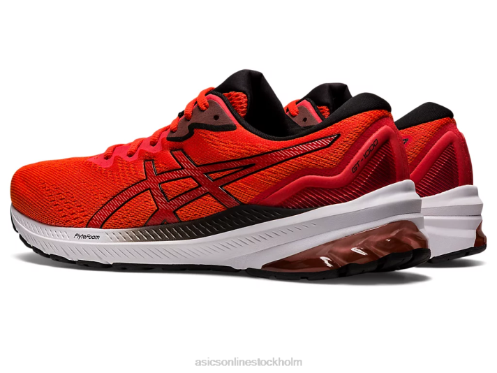 Asics gt-1000 11 män D6D0955 habanero/svart