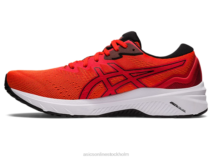 Asics gt-1000 11 män D6D0955 habanero/svart