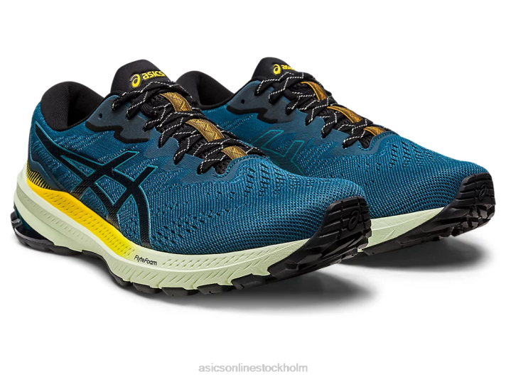 Asics gt-1000 11 tr naturbad män D6D0524 naturbad/guldgul