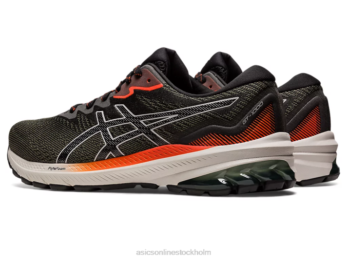 Asics gt-1000 11 tr naturbad män D6D0812 naturbad/oliv