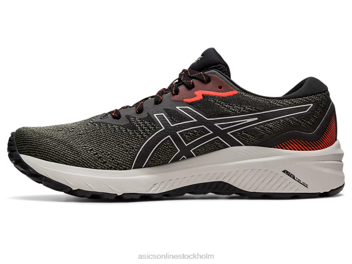 Asics gt-1000 11 tr naturbad män D6D0812 naturbad/oliv