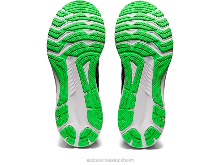 Asics gt-2000 10 bred män D6D01244 djupt hav/nytt blad