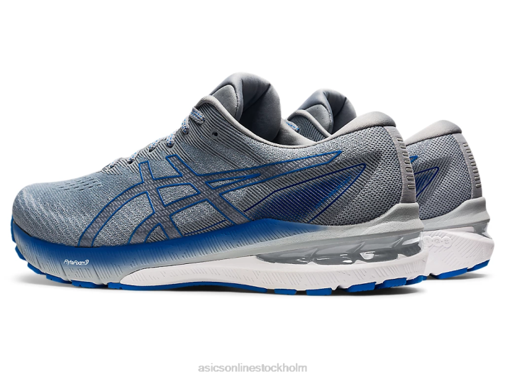 Asics gt-2000 10 bred män D6D01683 sheet rock/elektrisk blå