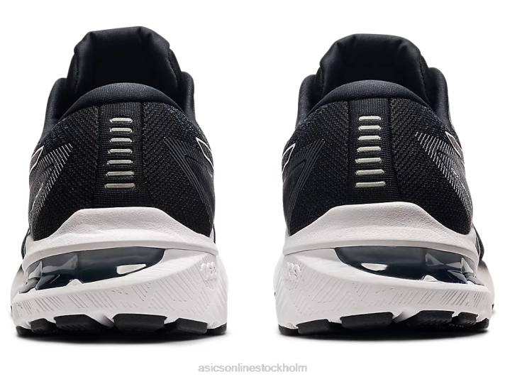 Asics gt-2000 10 extra bred män D6D01691 svart vit