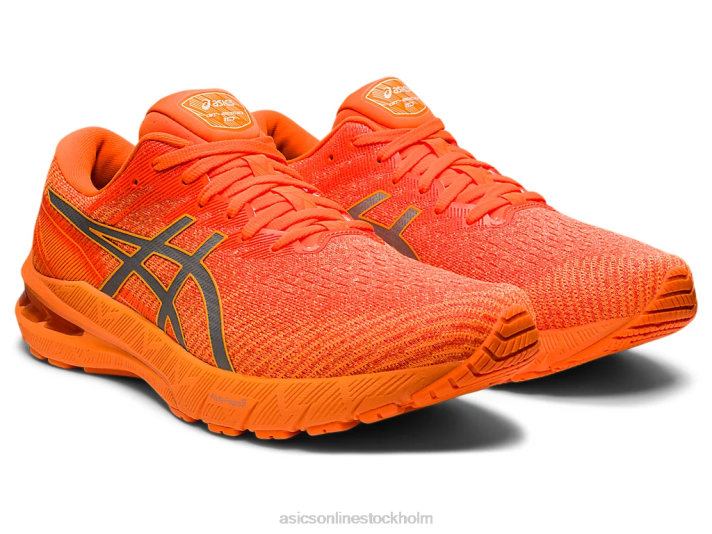 Asics gt-2000 10 lite-show män D6D01315 lite show/chockerande orange