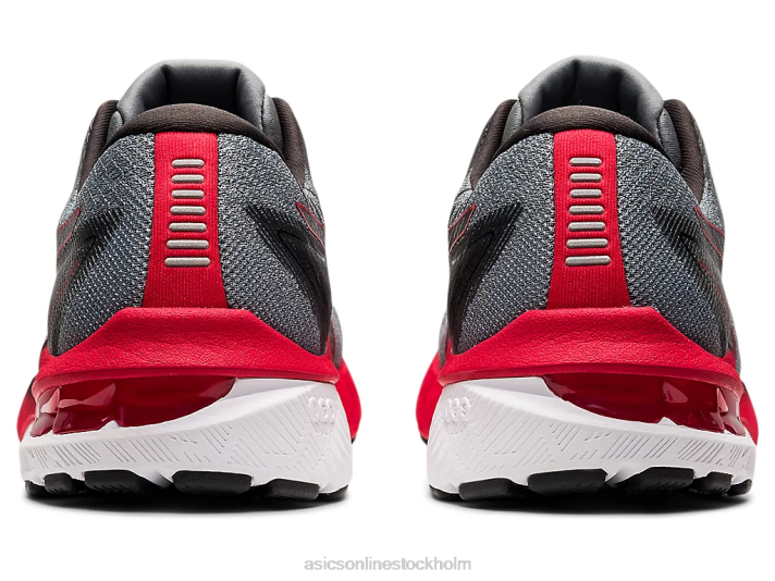 Asics gt-2000 10 män D6D01646 mellangrå/elektrisk röd