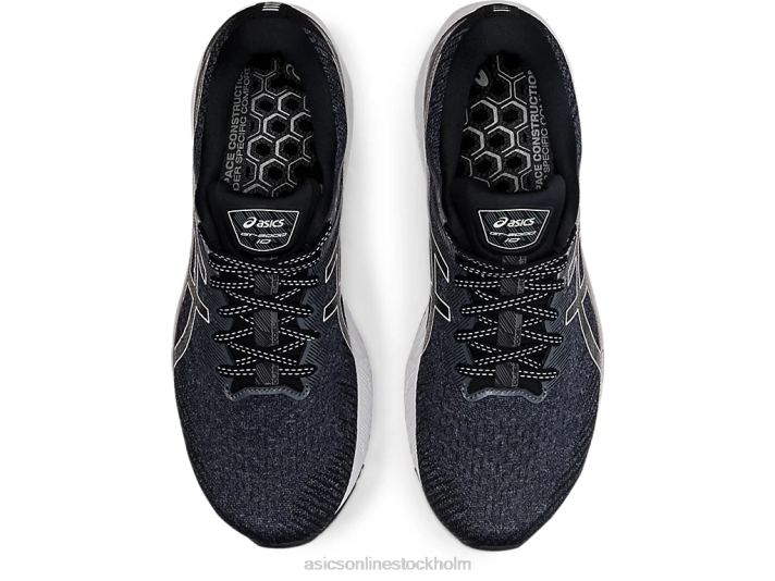 Asics gt-2000 10 män D6D01684 svart vit