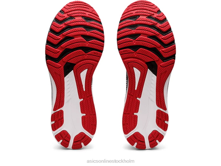 Asics gt-2000 10 män D6D01858 svart/hastighetsröd