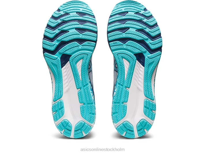 Asics gt-2000 10 män D6D0603 vit/is mynta