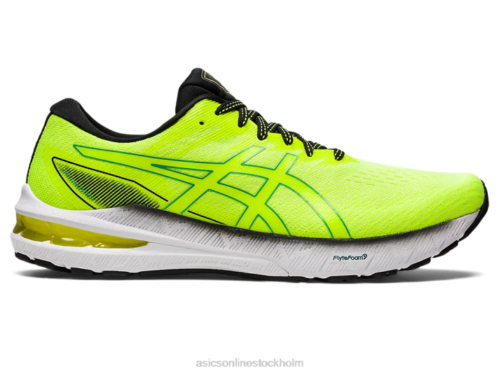 Asics gt-2000 10 män D6D0971 kram gul/sammetsfuru