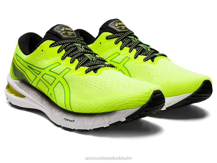 Asics gt-2000 10 män D6D0971 kram gul/sammetsfuru