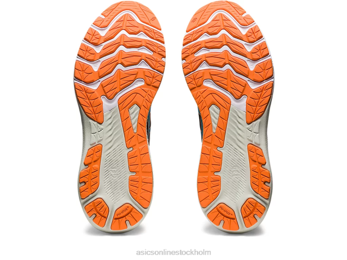 Asics gt-2000 11 bred män D6D0677 svart/sol persika