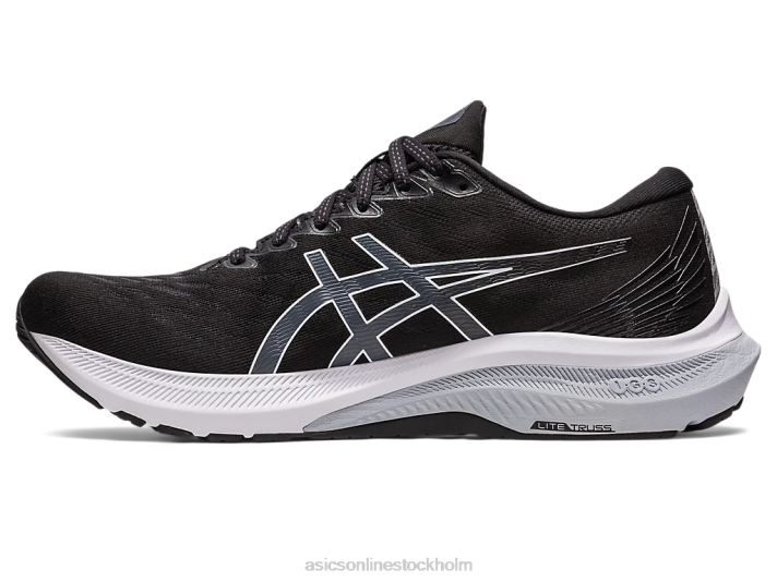 Asics gt-2000 11 män D6D0665 svart vit