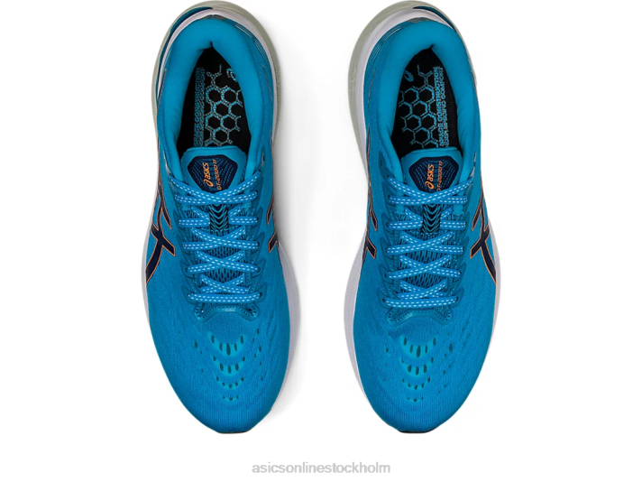 Asics gt-2000 11 män D6D0680 öblå/indigoblå