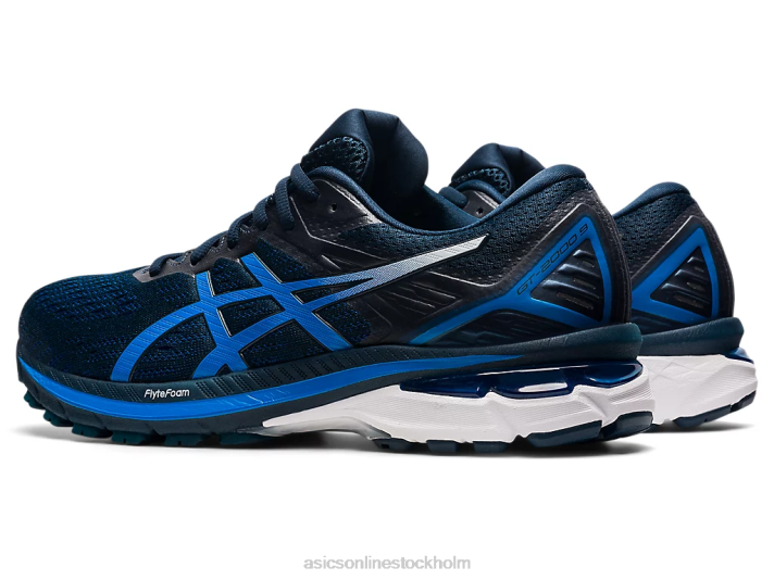 Asics gt-2000 9 män D6D01764 fransk blå/elektrisk blå