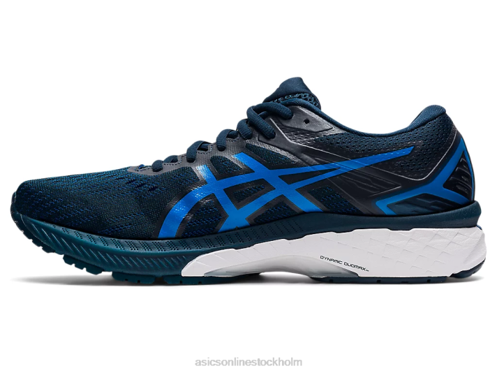 Asics gt-2000 9 män D6D01764 fransk blå/elektrisk blå