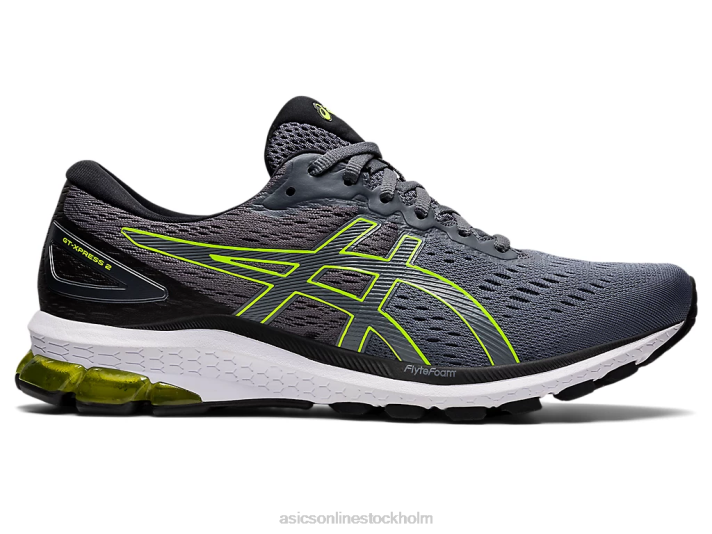 Asics gt-xpress 2 män D6D0626 metropol/säkerhetsgul