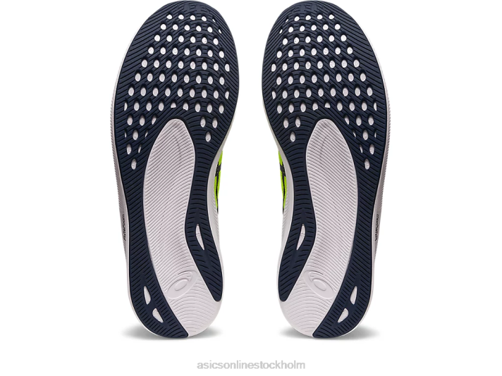 Asics hyperhastighet 2 män D6D0488 hazard grön/midnatt