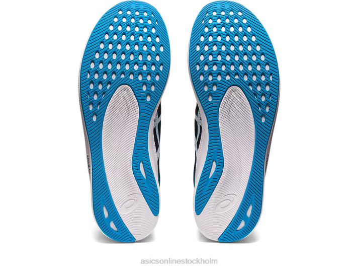 Asics hyperhastighet 2 män D6D0491 svart/öblå