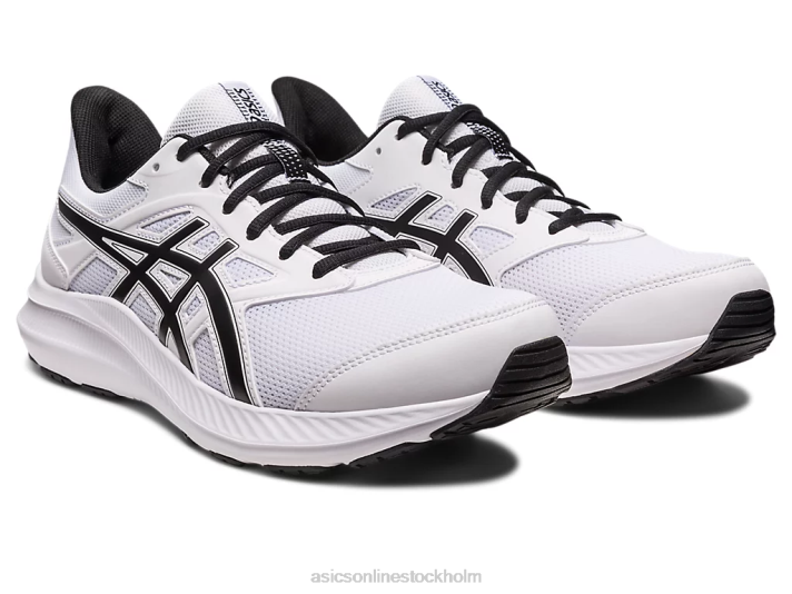 Asics ryck 4 män D6D0478 vit svart