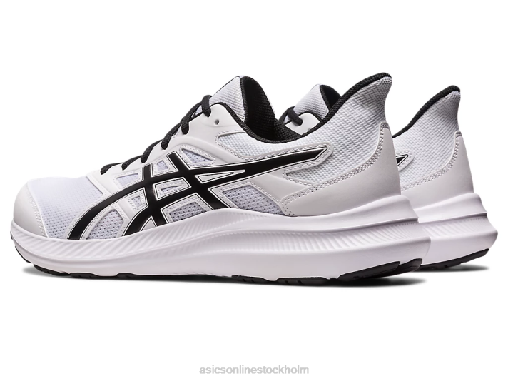 Asics ryck 4 män D6D0478 vit svart