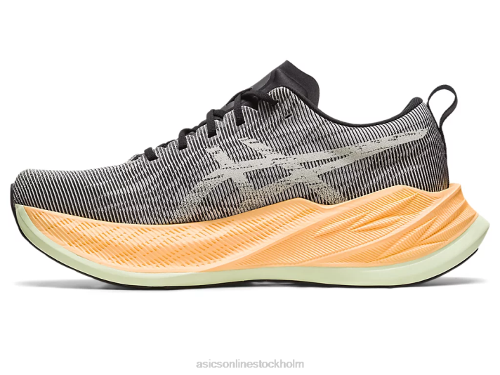 Asics superblast män D6D0662 viska grönt/svart