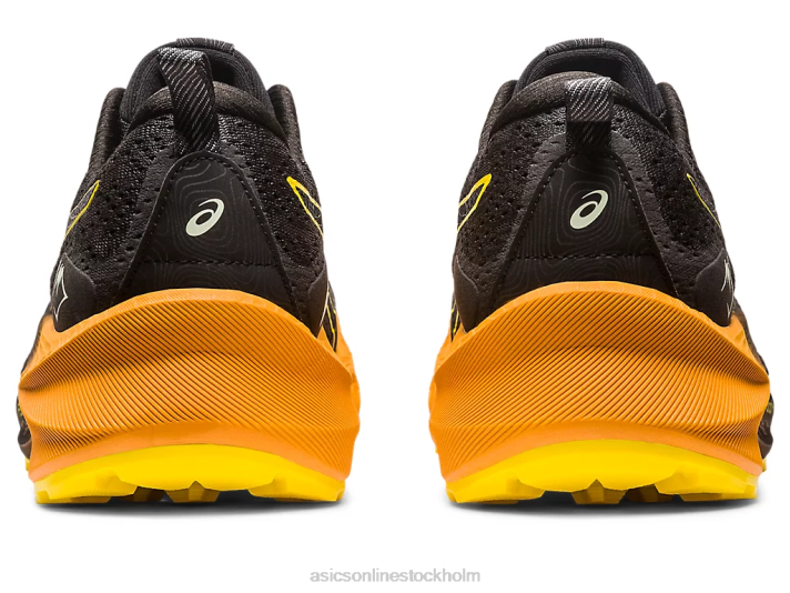 Asics trabuco max 2 män D6D0188 svart/guldgul