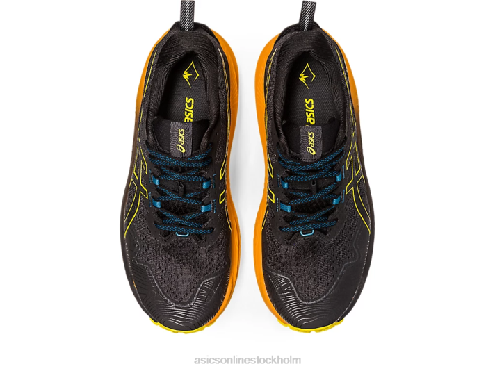 Asics trabuco max 2 män D6D0188 svart/guldgul