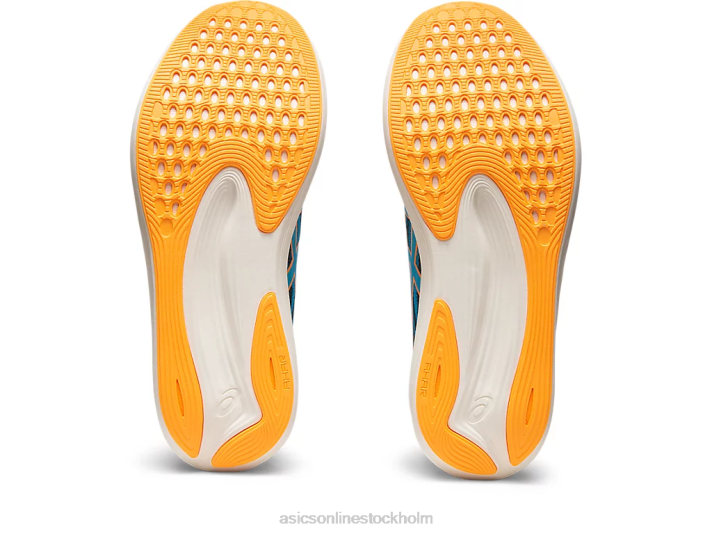 Asics undvika hastighet män D6D0522 ö blå/orange pop