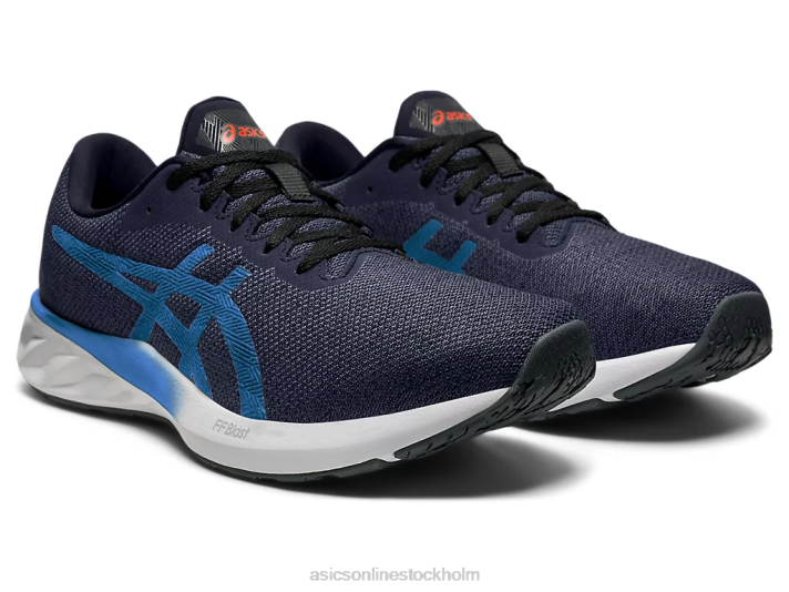 Asics vägsprängning män D6D02077 peacoat/directoire blå