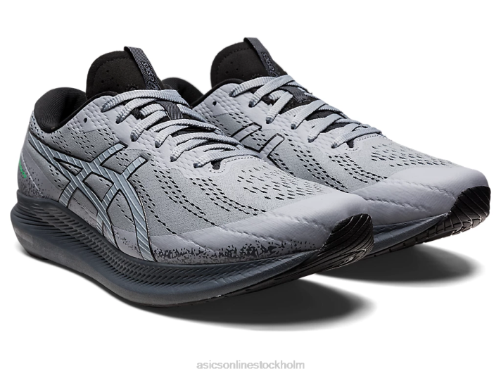 Asics promenad ff män D6D0682 sheet rock/svart