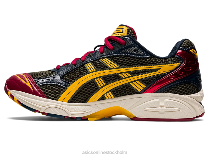 Asics gel-kayano 14 män D6D0988 olivduk/honung