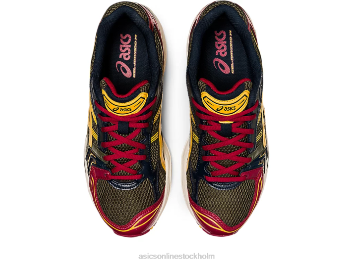 Asics gel-kayano 14 män D6D0988 olivduk/honung