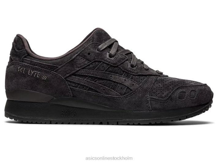 Asics gel-lyt iii män D6D0727 obsidian grå